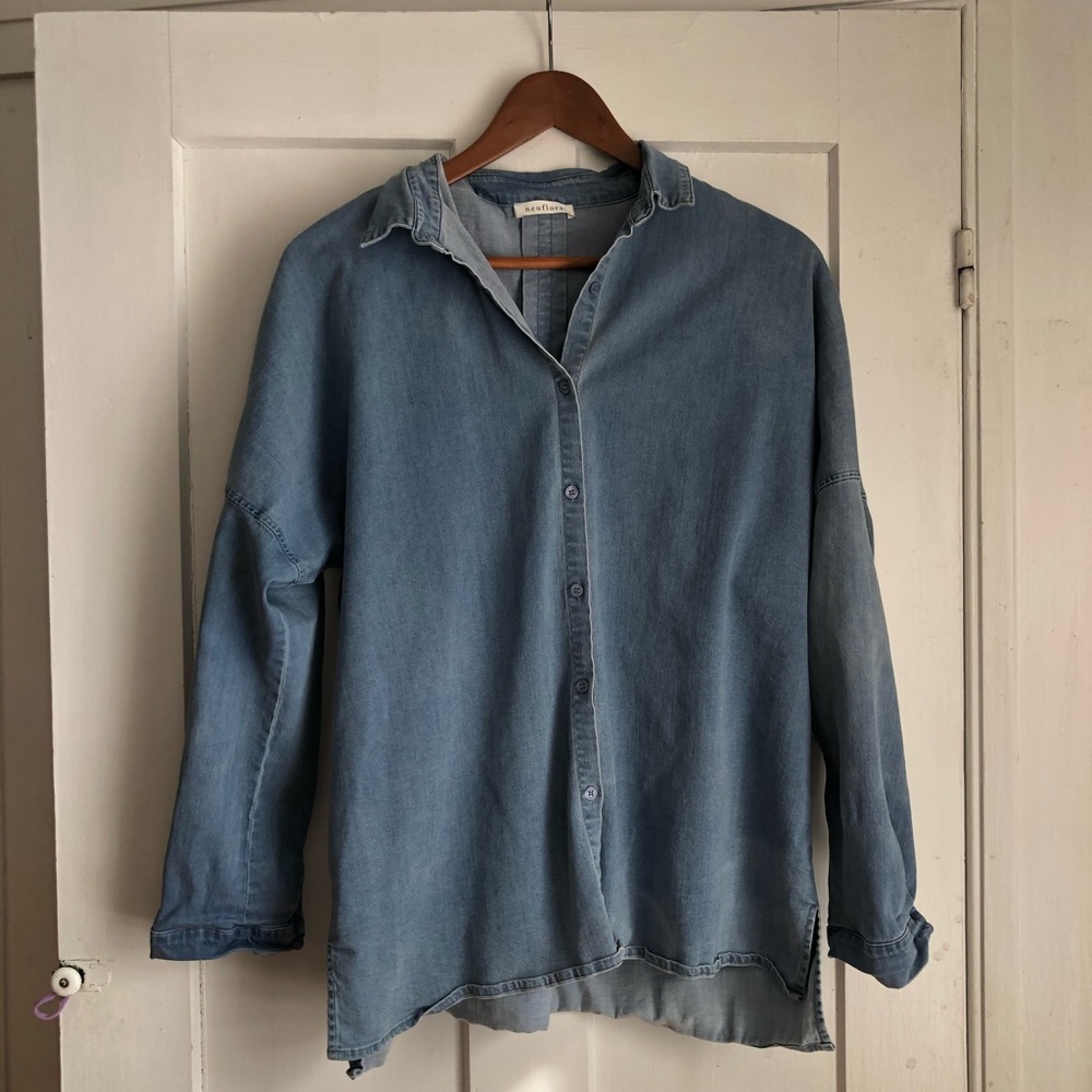 Neuflora denim button down